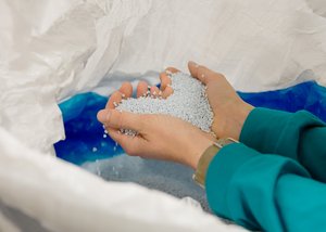 Herstellung von Masterbatch mit Basismaterial von #tide ocean material